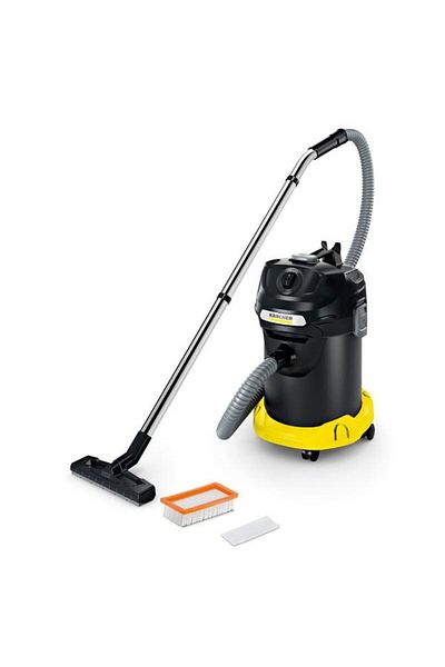 Karcher Aspirator de cenușă AD 4 Premium 600W 17L (Negru/Galben)