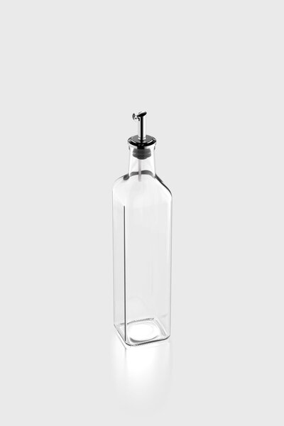Renga Voca 500 ml Metal Lid and Stoppered Glass Oil Bottle 151007