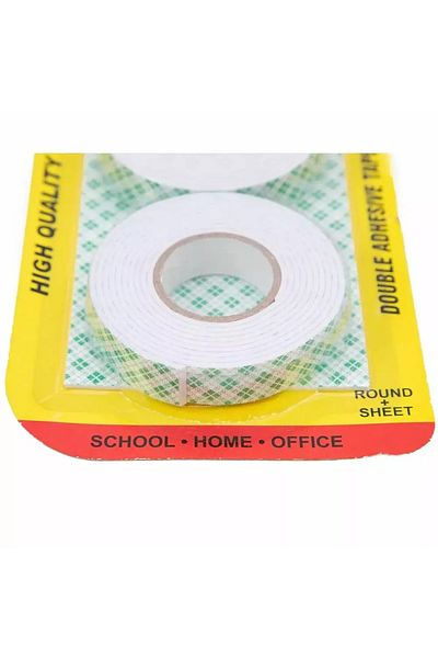 Generic Multi-Purpose Double-Sided Adhesive Mounting Tape – Strong Hold | Pack of 2pcs for Home & Office
