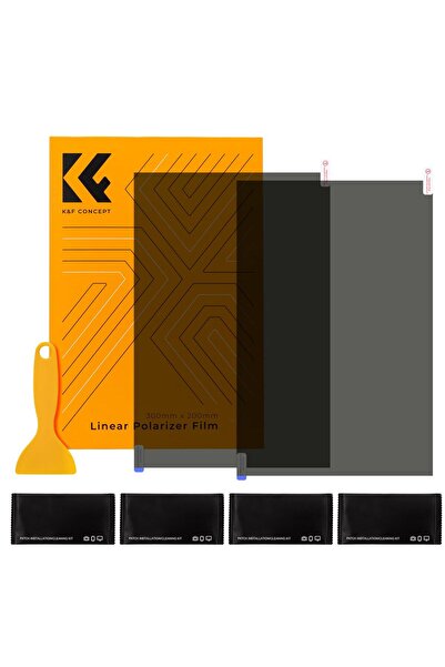 K&F CONCEPT Polarize 300*200mm Film Levhası / 2 li Paket