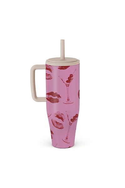 BURGA 40oz (1.2L) Leakproof Tumbler – All-Day Hot & Cold, Travel-Ready Style Leakproof Stylish Spill-Proof