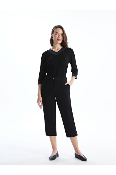 LC Waikiki LCW Grace Beli Lastikli Kadın Kapri