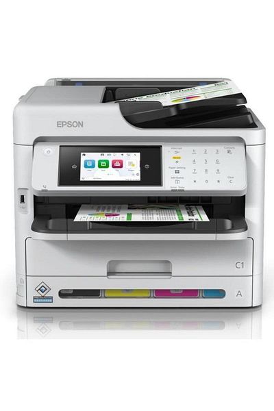 EPSON Multifunctional InkJet WF-C5890DW, A4, Duplex, ADF, Wireless, Retea (Alb)