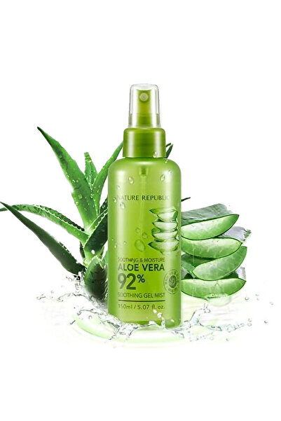 Nature Republic رذاذ جل مهدئ ومرطب بخلاصة الصبار 92% - 150 مل