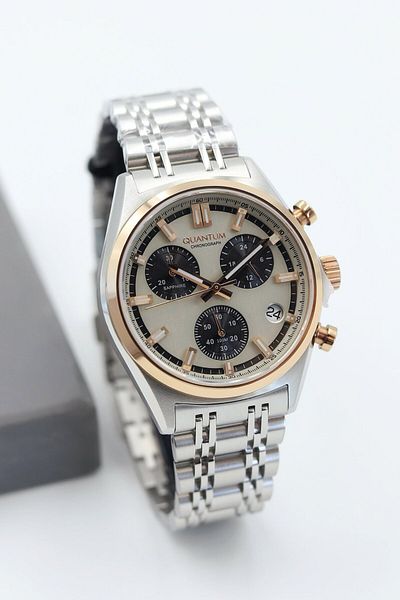 Quantum Steel Cord Men Wrist Watch Asw123-I1988Q