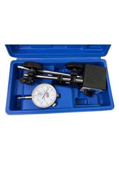 GEBOTOOLS DIAGRAM GAUGE 0-10MM WITH MAGNETIC SUPPORT BASE GEBO TOOLS