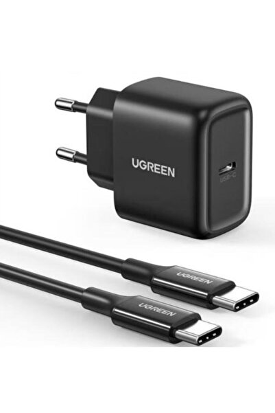 Ugreen CD 250, 25W, 3A, 1 x USB-C (Negru)