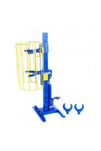 KB GLOBAL PRESA HIDRAULICA DE STRANS ARCURI CU CADRU DE PROTECTIE 1T