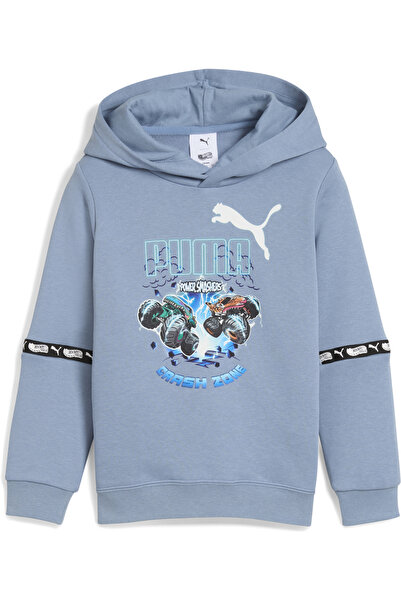 Puma Dětská mikina s kapucí HOT WHEELS™ MONSTER TRUCKS