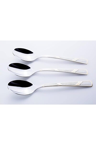 Generic ملاعق عشاء من الفولاذ المقاوم للصدأ من مجموعة كويزين آرت بيرغر إلسا، ...