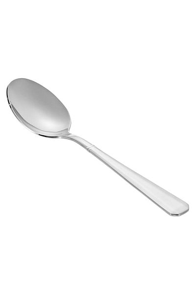 Generic ملعقة حلوى وينسور من الفولاذ المقاوم للصدأ 18/10، فضية