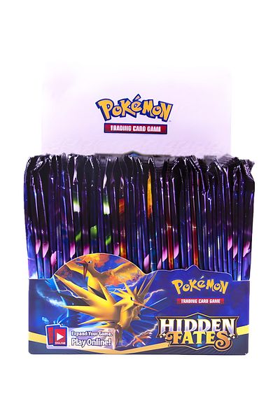 COOYA Hidden Fates Elite Trainer Pokemon Card Game, Suitable for 6+ Years Old Kids