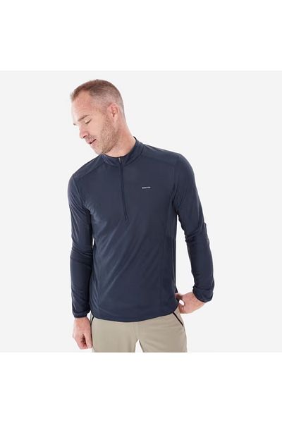 Decathlon Men's Outdoor T-Shirt - Navy Blue - Mh500