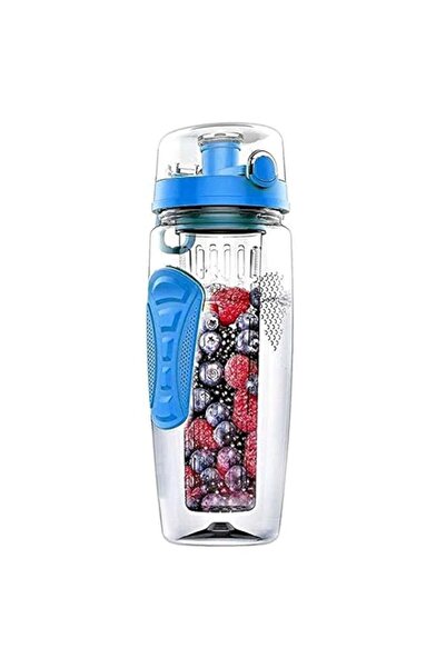 Generic 1000ml BPA Free Fruit Infuser Juice Shaker Sports Lemon Water Bottle Tour hiking Portable Climbing