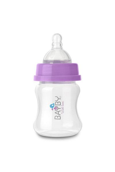BAYBY Electric breast pump with two phases BBP 1020, 9 vacuum intensities, LCD screen, White/Purple