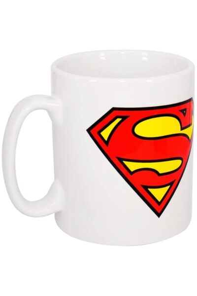 Generic Other Superman Modern Ceramic BPA Free Superhero Mug, 236.588 ml, Rou...