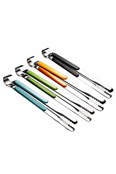 Generic 4Pcs Stainless Steel Kitchen Tongs for Cooking - 10" Metal Food Tongs...
