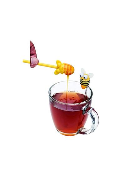 Generic Joie Kitchen Gadgets 48218 Joie Bee Tea Infuser & Honey Dipper, Plastic