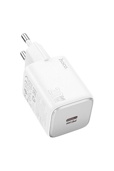 Hoco Încărcător de rețea N40, 20 W, 3 A, USB-C (alb)