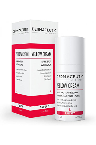Dermaceutic كريم أصفر لتفتيح لون البشرة (15 مل)