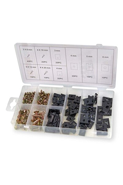 HBM Machines SELF-THREADING SET WITH CLAMPS 170 PIECES