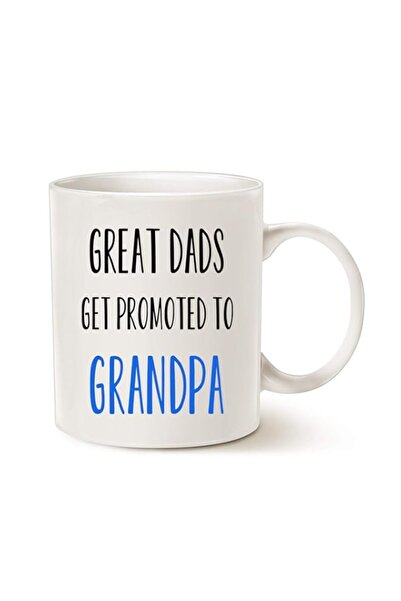Generic MAUAG Funny Grandpa Coffee Mug - White, 11oz