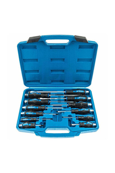 HBM Machines 12-PIECE IMPACT SCREWDRIVER SET