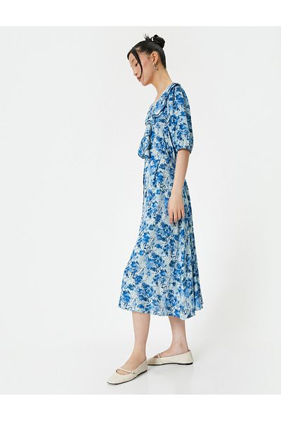 Koton Blue Women's Maxi Floral Dress