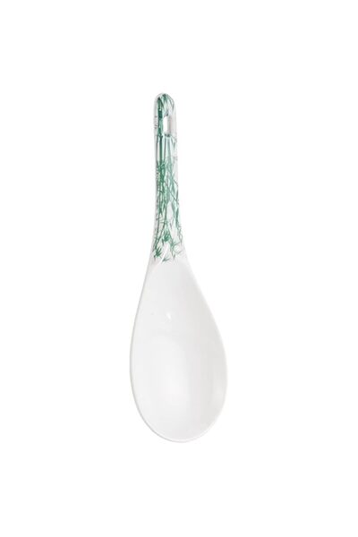 Generic Royalford RF9895 Melamine Ware Rice Spoon - Cooking and Serving Spoon with Grip Handle | Broad Deep