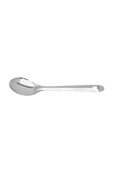 Generic Raj Stainless Steel Oval Spoon, 18.5 cm, OS0001, Rice Server , Curry Server , Salad Server