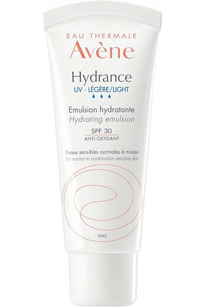 Avene Light Moisturizing Emulsion Spf 30, 40Ml, White
