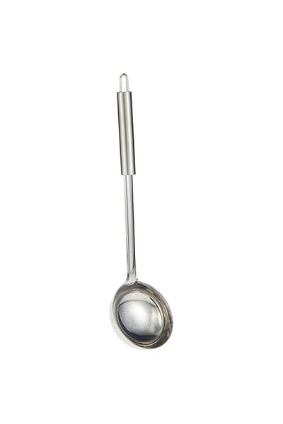 Generic Raj Stainless Steel Pipe Handle Laddle 14Inch, RSPH0L, Deep Ladle Soup , Milk Ladle , Curry Ladle