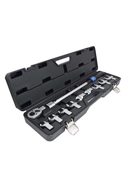 GLOBAL TOOLS КОМПЛЕКТ ДИНАМОМЕТРИЧНИ КЛЮЧОВЕ 40-220Nm С ПОЛУОТВОРЕНИТЕ КЛЮЧОВ...