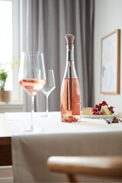 Tchibo Stainless Steel Wine Cooling Stick, Silver and Grey