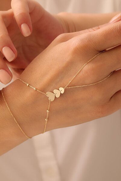 Tufanlar Kuyumculuk 14 Ayar Dorikalı Kalp Altın Şahmeran