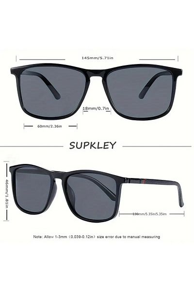 Merin Supkley Sports Polarized Sunglasses for Men, Comfortable Lightweight Protective Sunglasses Uv Protection