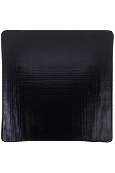 Generic Harmony Melamine Horeca Deep Square Plate Black 7.5 inch KK-631
