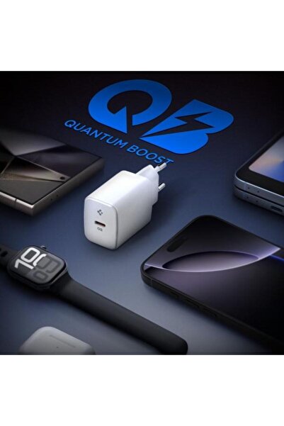 Spigen Încărcător de perete Essential ACH08701, 20W, USB-C, alb