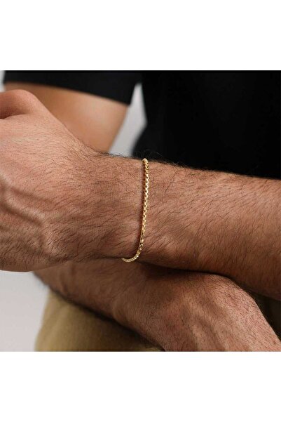 Cherry by Özkonak Rolo Box Zincir Erkek Bileklik