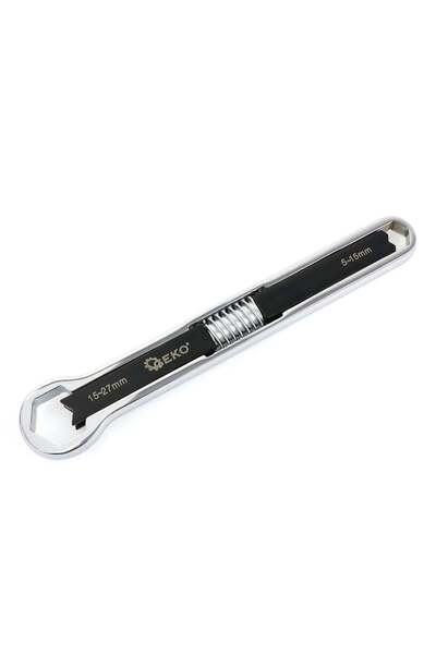 GEKO ΔΙΠΛΟ ΡΥΘΜΙΖΟΜΕΝΟ ΚΛΕΙΔΙ ΔΑΚΤΥΛΙΟΥ 5-15MM / 15-27MM