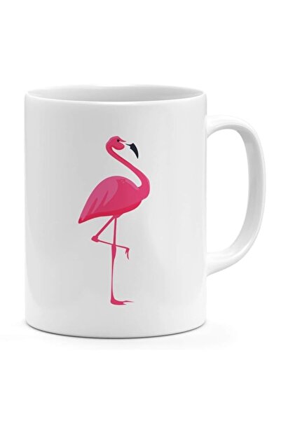 Generic كوب قهوة ١١ أونصة - أكواب طائر الفلامنغو الوردي من Loud Universe