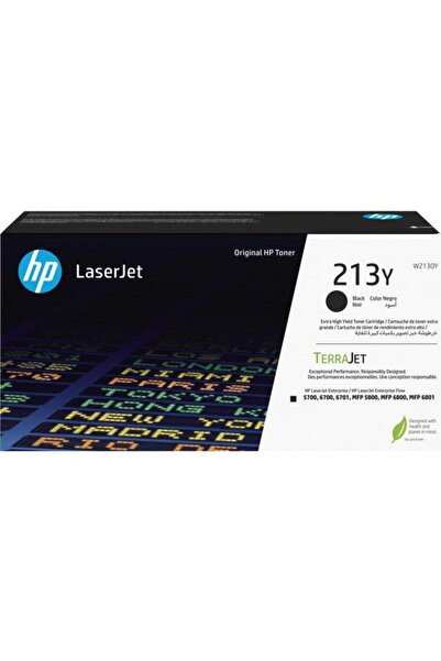 HP Toner 213Y, 18000 pagini (Negru)