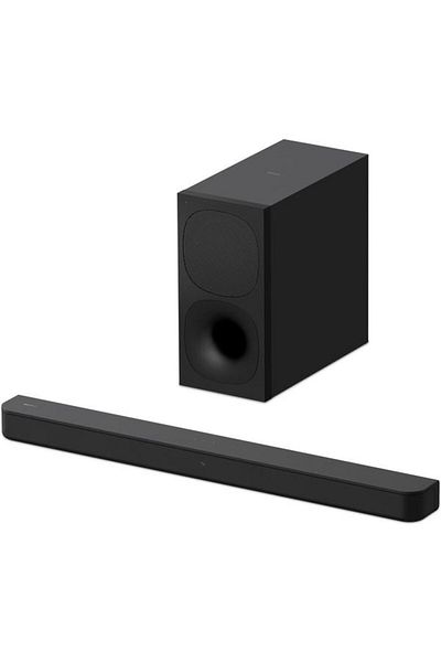 Sony Soundbar HT-S400, 2.1ch, 330 W, Bluetooth, Subwoofer Wireless, Dolby Digital (Black)