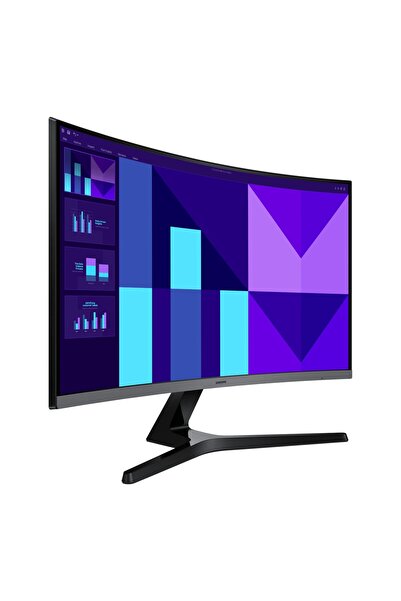 Samsung Essential S3 LS27D390GAUXUF 27" 100Hz 4Ms VGA+HDMI FullHD VA Curved Vesa Monitör