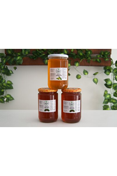 KAZDAĞLARI ORGANİK LEZZETLER 2 KG Çam, 1 KG Ihlamur Balı Paketi