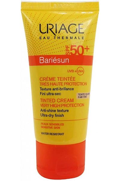 Uriage Bariesun Spf 50 + Clear Tinted Cream, 50 ml