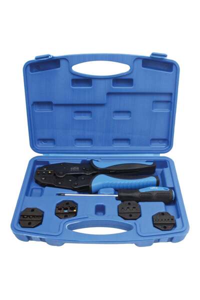 GLOBAL TOOLS 4 IN 1 RATCHET CRIMPING PLIERS KIT
