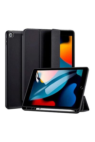 ESR Carcasă de protecție Rebound pentru creion cu spațiu de depozitare pentru Apple iPad 10.2 2019/2020/2021, neagră