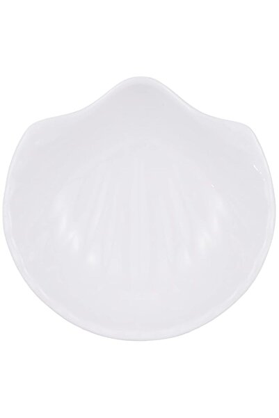 Generic Harmony Melamine Horeca 5.5 Shell-Shaped Bowl Ware 14*13.6*3.7 White ...