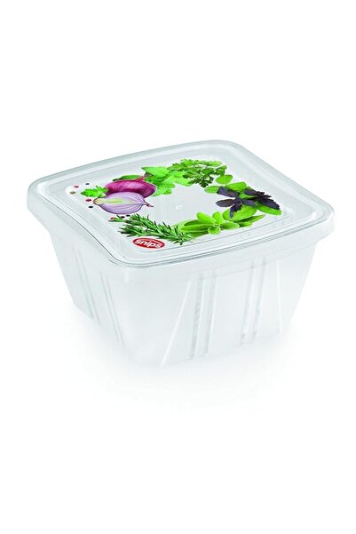 Generic Snips Classic Fresh Container 0, 25 L Square - 054998, Multi Color, Plastic Material